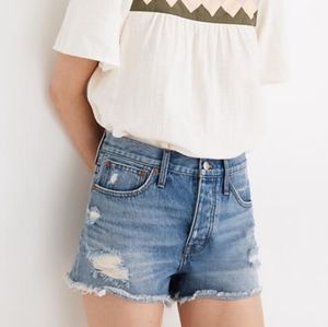 Madewell 🆕 Relaxed Denim Shorts Homecrest Wash